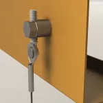 nVent CADDY Speed Link SLS z gwintowanym zakończeniem, 2 mm Linki, 3 m Długość, M8 Pręta