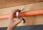 SOSR Dwuotworowy pasek do rur CPCW z odsunięciem, 3/4" rury, 20 DN