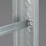 Teleskop. wspornik do puszek, rozstaw słupków 200–350mm—głębokość 25, 35 i 47mm