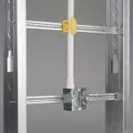 Teleskop. wspornik do puszek, rozstaw słupków 200–350mm—głębokość 25, 35 i 47mm