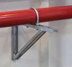 Śruba „U”, S316, 219 mm OD, 8" rury, 200 DN, M10 Pręta