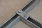 Dwuotworowy łącznik płaski, Stal, HD, 83 mm