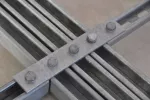 Płaski łącznik z pięcioma otworami, 210 mm