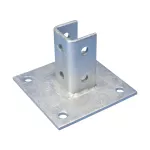 Podstawa słupa dla profili strut typu A, HD, 150 mm x 150 mm x 100 mm x 32 mm