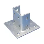 Podstawa słupa dla profili strut typu AA, 150 mm x 150 mm x 100 mm