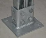 Podstawa słupa dla profili strut typu AA, 150 mm x 150 mm x 100 mm