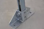 Wzmacniana podstawa słupa dla profili strut typu A, 250 mm x 106 mm x 55 mm