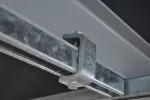 Zewnętrzna, boczna klamra do profili strut, Stal, HD