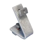 Łącznik kątowy z 2-ma otworami 1-1, kąt ostry, HD, 45° x 100 mm x 67 mm, M10 Gwintu
