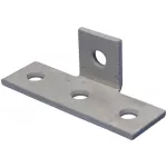 Łącznik kątowy 90° z 4-ma otworami 3-1, do wmontowania, 136 mm x 52 mm