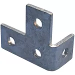 Przesunięty łącznik kątowy z 4-ma otworami 1-3, lewy, 90 mm x 95 mm x 50 mm