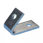 Łącznik kątowy z 2-ma otworami 1-1, kąt ostry, HD, 45° x 100 mm x 67 mm