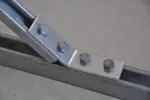 Łącznik kątowy z 4-ma otworami 2-2, kąt otwarty, 87 mm x 87 mm