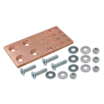 Płytka przedłużająca nVent ERIFLEX FleXbus typ 1 - płaska i otworowana, 960 mm², 1280 mm², 1810 mm²