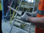 Zestaw wsporczy nVent ERIFLEX FleXbus 3 biegunowy, przewód zerowy, ułożenie płaskie, 87,5 mm x 119,5 mm
