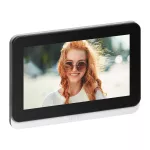Wideo monitor bezsłuchawkowy, kolorowy, LCD 7", dotykowy, WiFi + APP na telefon, z gniazdem na kartę pamięci, sterowanie bramą, do rozbudowy zestawu Philips WelcomeEye Connect 3
