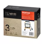 PORTAX naświetlacz roboczy na statywie, 30W, 2400lm, IP65, 4000K