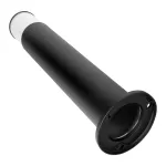 DALIA oprawa ogrodowa słupek, E27, max. 15W, IP54, 80 cm, czarny