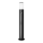 DALIA oprawa ogrodowa słupek z czujnikiem PIR, E27, max. 15W, IP54, 80 cm, czarny