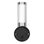EDERA oprawa ogrodowa, E27, max. 15W, IP44, stal nierdzewna
