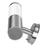 EDERA oprawa ogrodowa, E27, max. 15W, IP44, stal nierdzewna