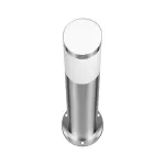 EDERA oprawa ogrodowa słupek, E27, max. 15W, IP44, 65 cm, stal nierdzewna