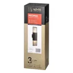 PEONIA oprawa ogrodowa, 2xE27, max. 2x15W, IP54, czarna