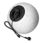 OFELIA oprawa ogrodowa kula, E27, max. 18W, IP65, kamień, ⌀380