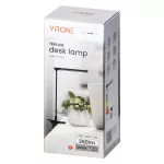 TERI LED, lampka biurkowa z klipsem, 5W, 260lm, 4000K, czarna