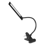 TERI LED, lampka biurkowa z klipsem, 5W, 260lm, 4000K, czarna
