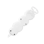 Przedłużacz 3x2P+Z,1,4m, 3x1mm², biały