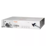 LUWES lampa podłogowa, E27, max. 30W, 185 cm, czarna