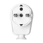 Wtyczka kątowa Uni-Schuko 16A, 230V, biała