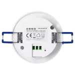 Czujnik ruchu 360°, IP20, 1200W, zasięg max. 8m, biały