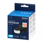Czujnik ruchu 360°/180° 2 sensory, IP65, 1200W, czarny, TUYA Smart Wi-Fi