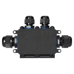 Puszka n/t HD IP68, 0,5-6,0mm2 ,2 dławnice M20, 2 dławnice M16, układ T