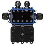 Puszka n/t HD IP68, 0,5-6,0mm2 ,2 dławnice M20, 2 dławnice M16, układ T