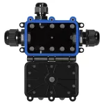 Puszka n/t HD IP68, 0,5-6,0mm2 ,2 dławnice M20, 2 dławnice M16, układ X