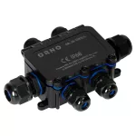 Puszka n/t HD IP68, 0,5-6,0mm2 ,2 dławnice M20, 4 dławnice M16
