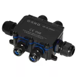 Puszka n/t HD IP68, 0,5-6,0mm2 ,2 dławnice M20, 4 dławnice M16