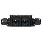 Puszka n/t HD IP68, 0,5-6,0mm2 ,2 dławnice M20, 4 dławnice M16