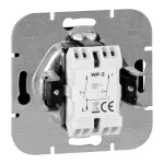Łącznik p/t świecznikowy Onyx, 10A, 250V, WP-2O, czarny