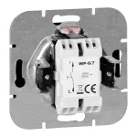 Przycisk dzwonek p/t Onyx, 10A, 250V, WP-6/7O, czarny