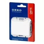 Gniazdo pojedyncze p/t 2P+Z Schuko bryzgoszczelne z klapką Onyx, 16A, 250V, PT-17OH, biały