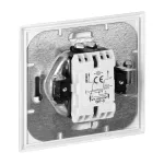 Łącznik krzyżowy p/t Luna, 10A, 250V, WP-8L, biały