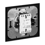 Przycisk dzwonek p/t Luna, 10A, 250V, WP-6/7L, czarny/złoty