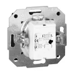 Łącznik p/t schodowy podwójny Pearl, 10A, 250V, WP-2/5P, czarny