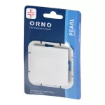 Łącznik krzyżowy p/t Pearl, 10A, 250V, WP-8P, biały