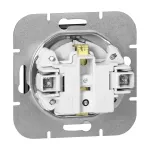 Gniazdo pojedyncze p/t 2P+Z Schuko Pearl, 16A, 250V, PT-17P, czarny