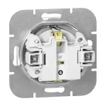 Gniazdo pojedyncze p/t 2P+Z Schuko Pearl, 16A, 250V, PT-17P, biały